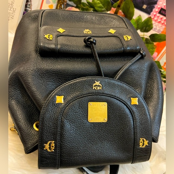 MCM Germany Studded Backpack - Picture 7 of 11